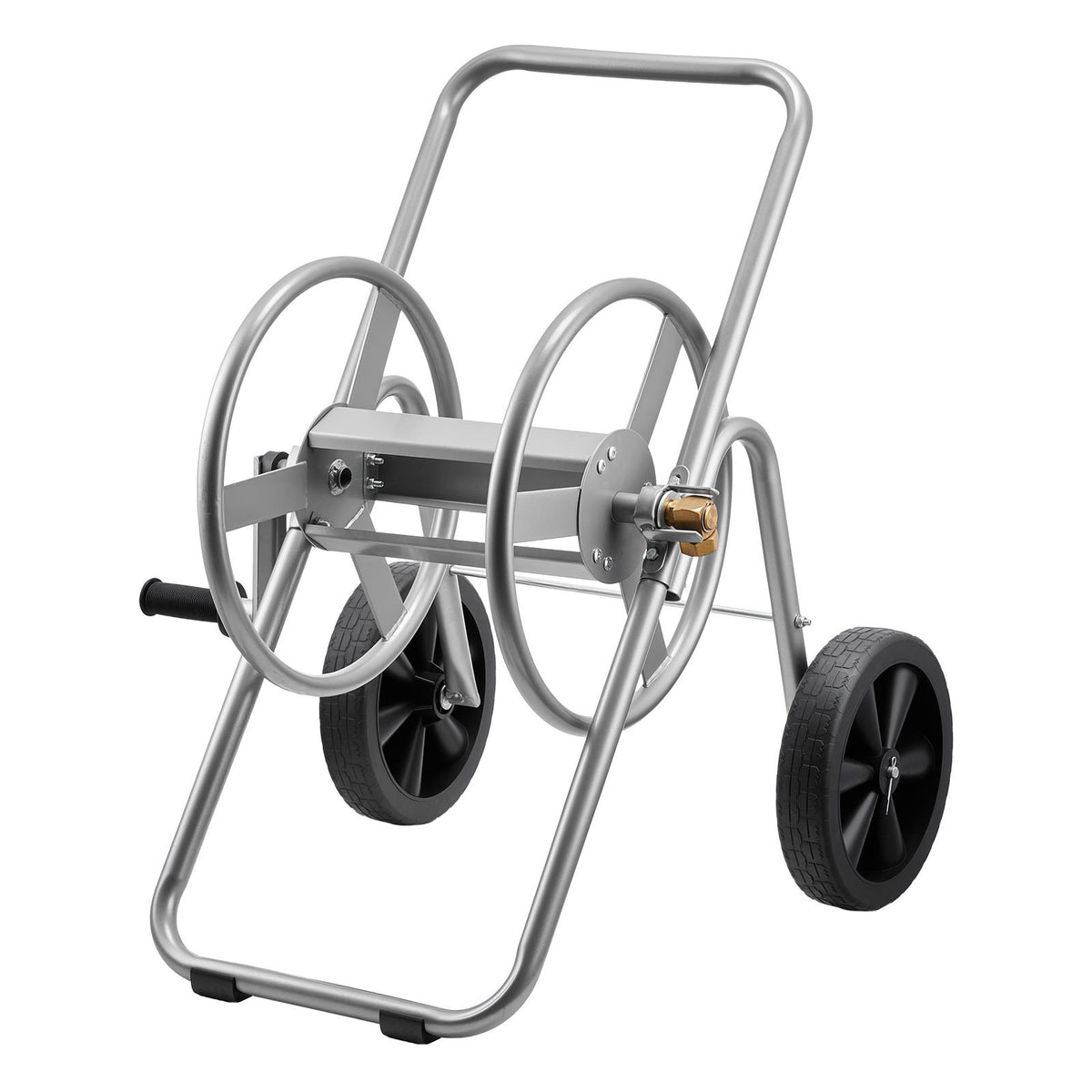 Water Hose Reel Cart HP Garden Hose 6096/9144 cm Two Wheels Handle Car Pet Wash