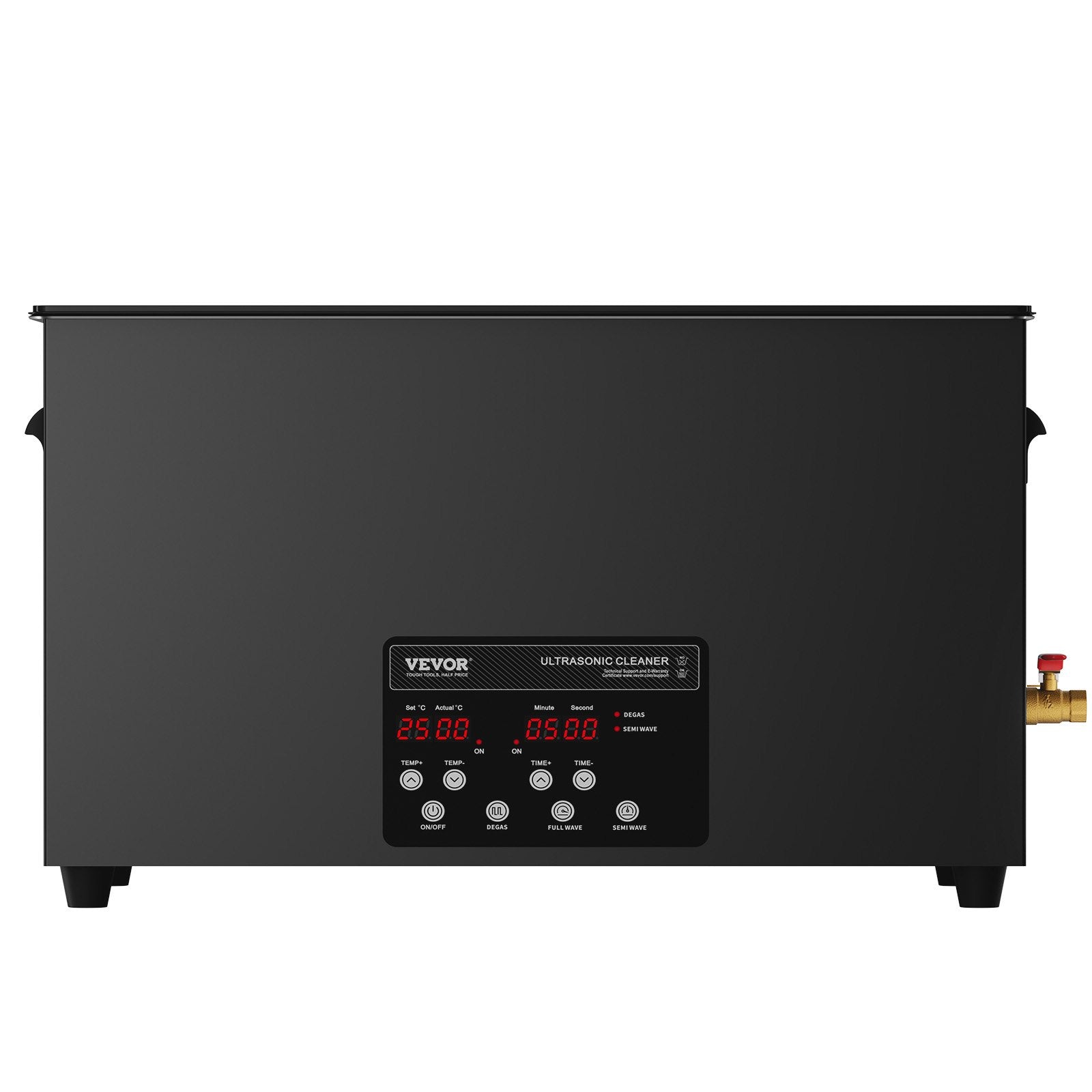 Ultrasonic Cleaner 30L 600W Digital 40kHz Degassing Heater Jewelry Tools Timer