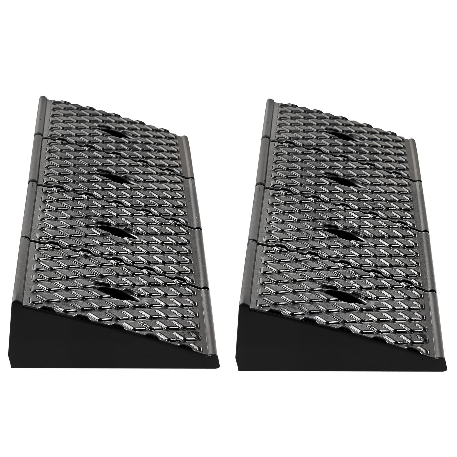 Rubber Curb Ramp 2Pack 15 Ton 50.8mm Rise Heavy Duty Drainage Wheelchair Car