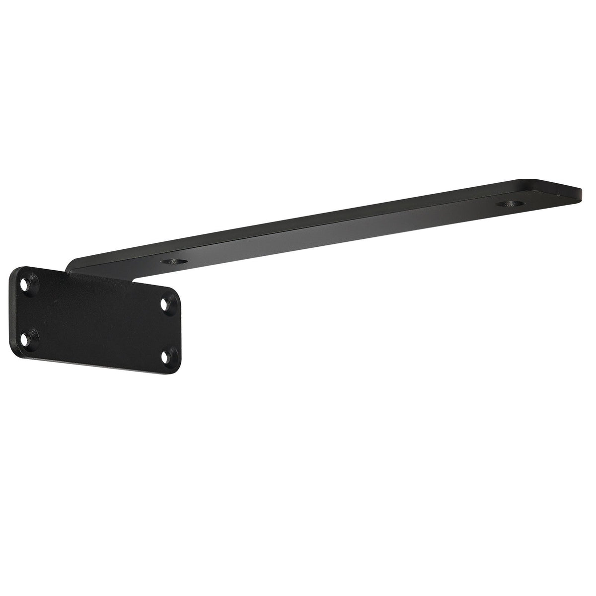 Shelf Brackets 16x10x4.5cm 6PCS Heavy Duty L Steel Brackets Matte Black