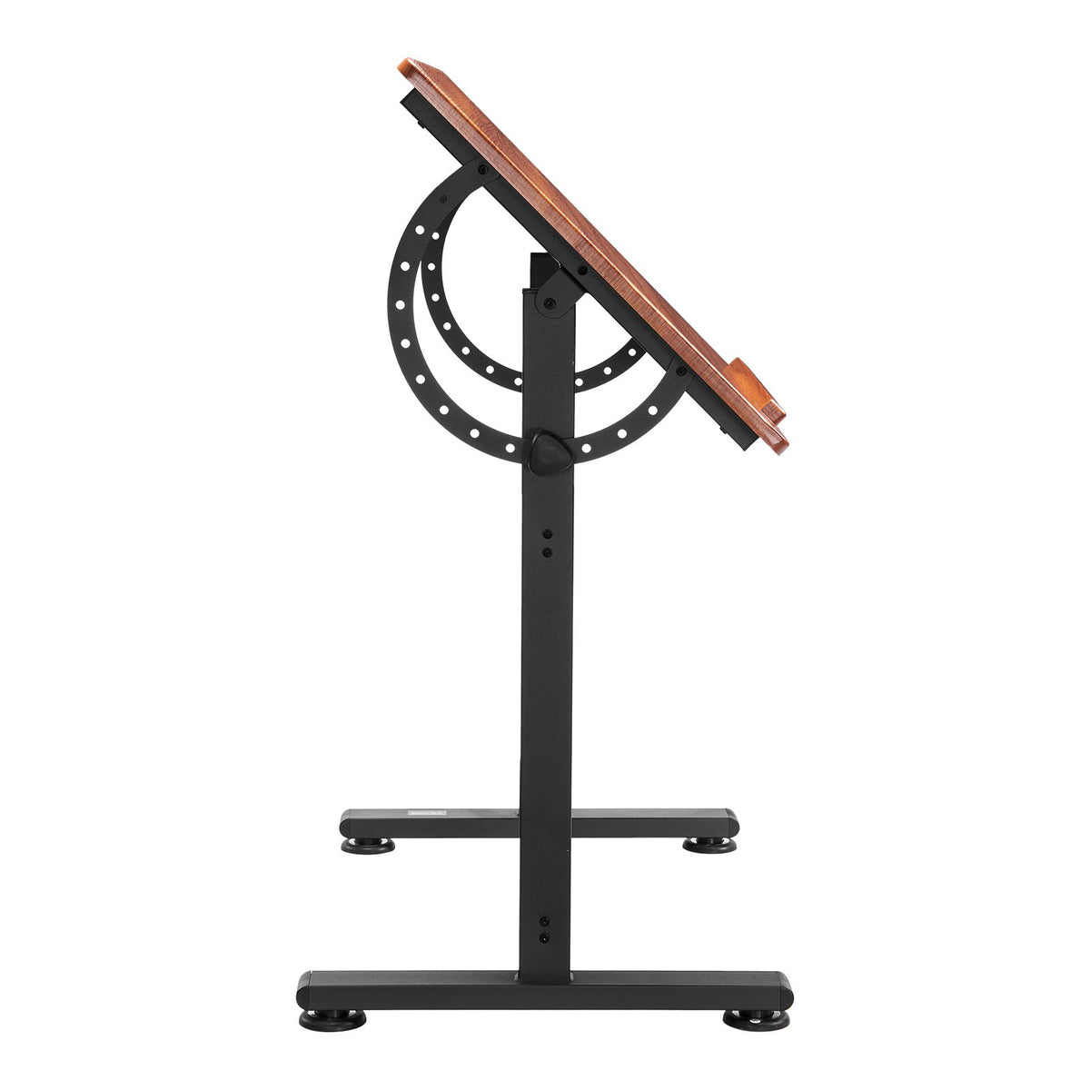 Drafting Table Adjustable 0-90 Degree Tilt Portable Artist Desk Black H-Frame