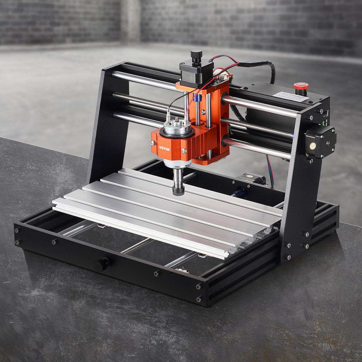 CNC Router Machine 120W 3 Axis GRBL 300x200x72mm Wood Acrylic MDF PVC Plastic
