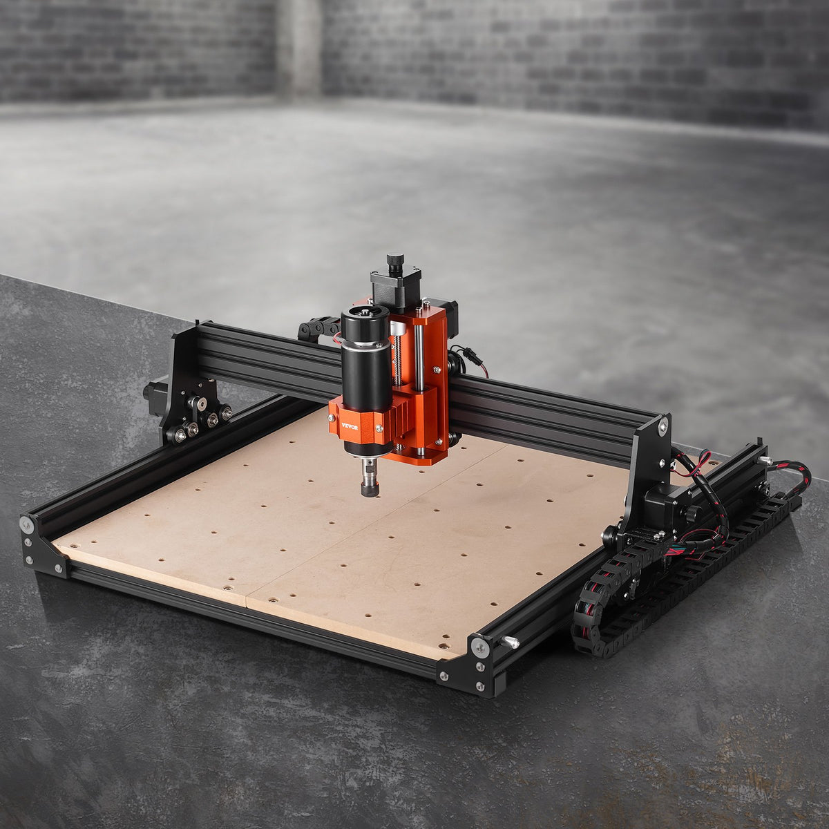 CNC Router Machine 300W 3 Axis GRBL 400x400x60mm Wood Acrylic MDF PVC Plastic
