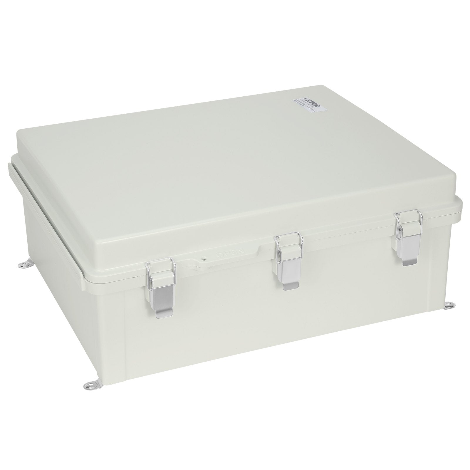 Junction Box Outdoor 350x250x150mm ABS Hinged Cover IP67 Waterproof