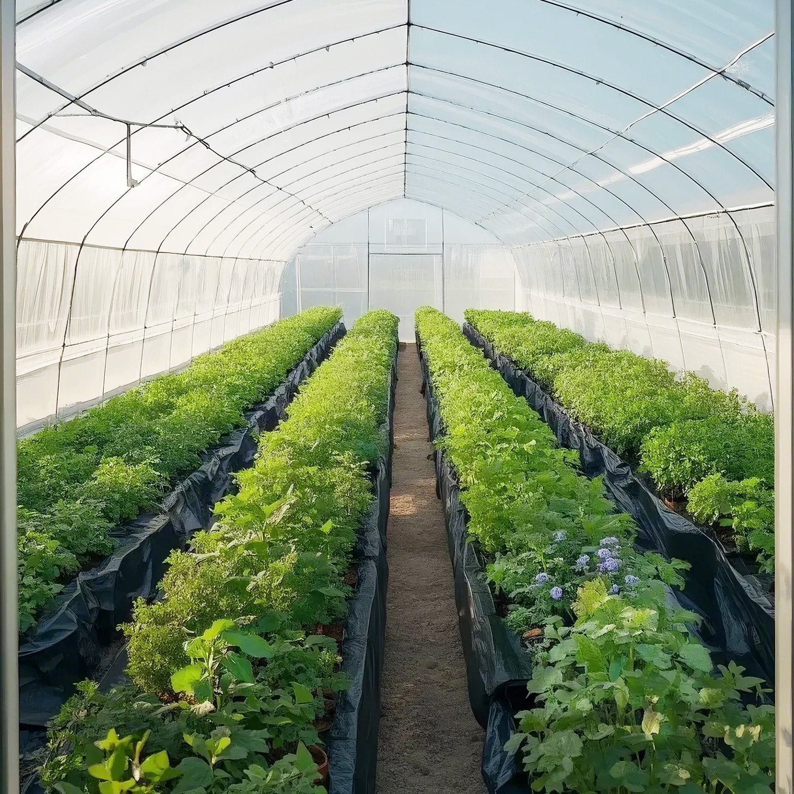 10' x 100' Heavy Duty Plastic Sheeting 6 Mil Thick and Double-Sided
