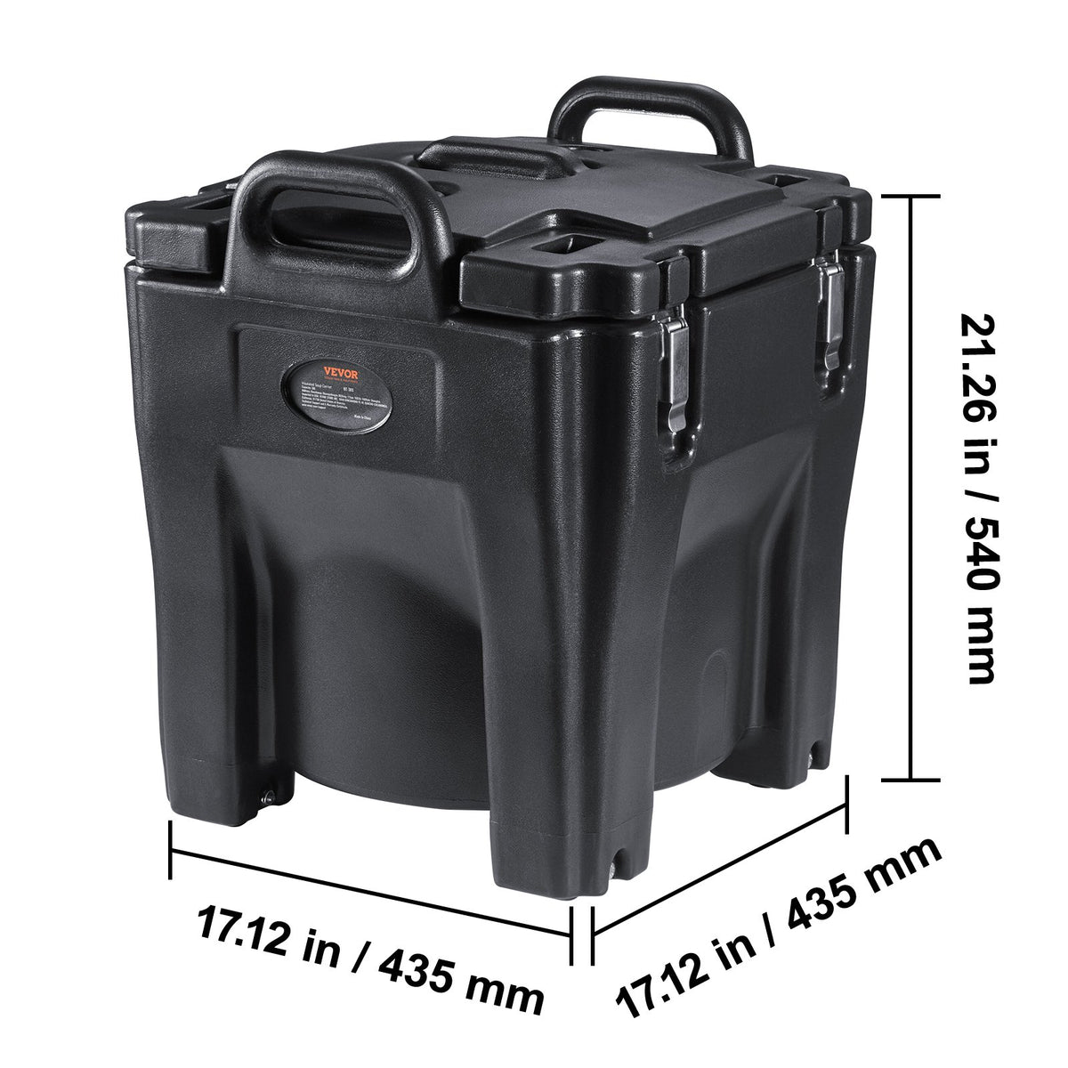 Insulated Food Carrier 30L Stackable Stainless Steel Hot Box Catering Warmer