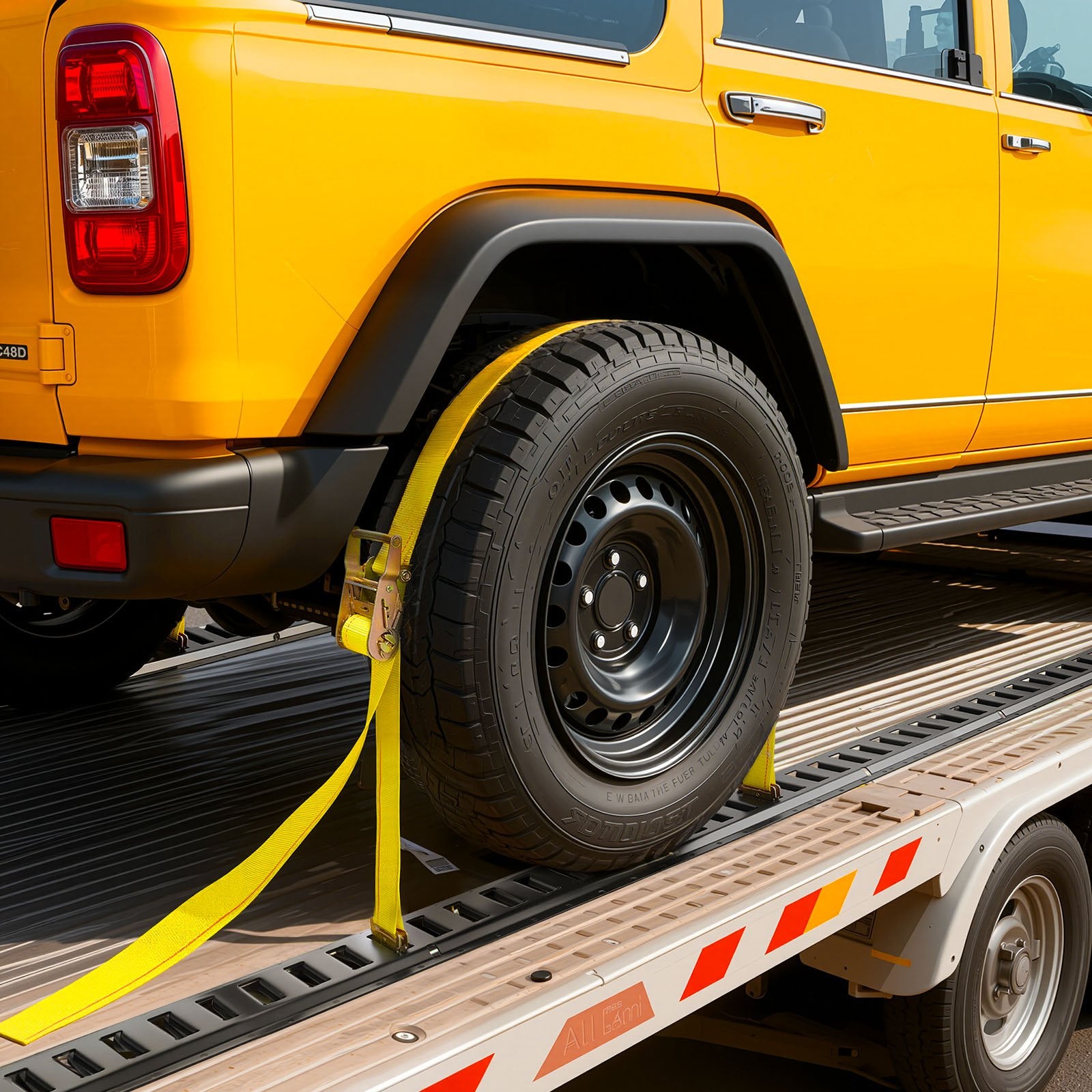 E-Track Tie-Down Rail Kit 4Pack 0.4m 21Pcs with Ratchet Straps for Vans Trailers