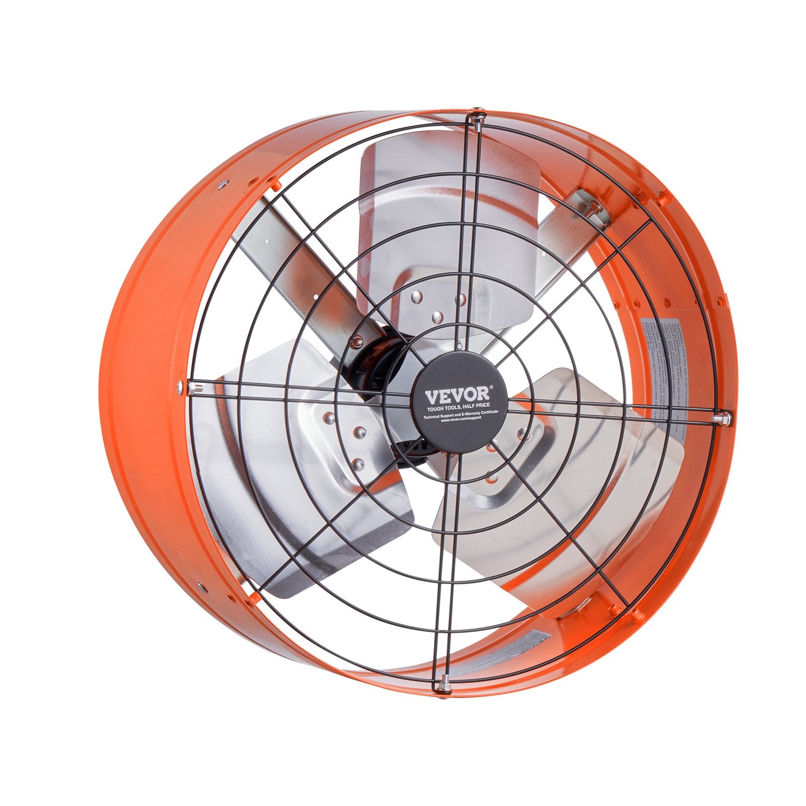 Gable Mount Fan 380mm Attic Exhaust with Adjustable Thermostat 1650 CFM Vibrant