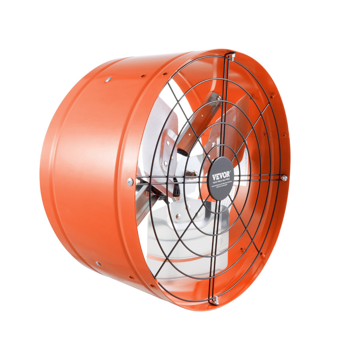 Gable Mount Fan 380mm Attic Exhaust with Adjustable Thermostat 1650 CFM Vibrant