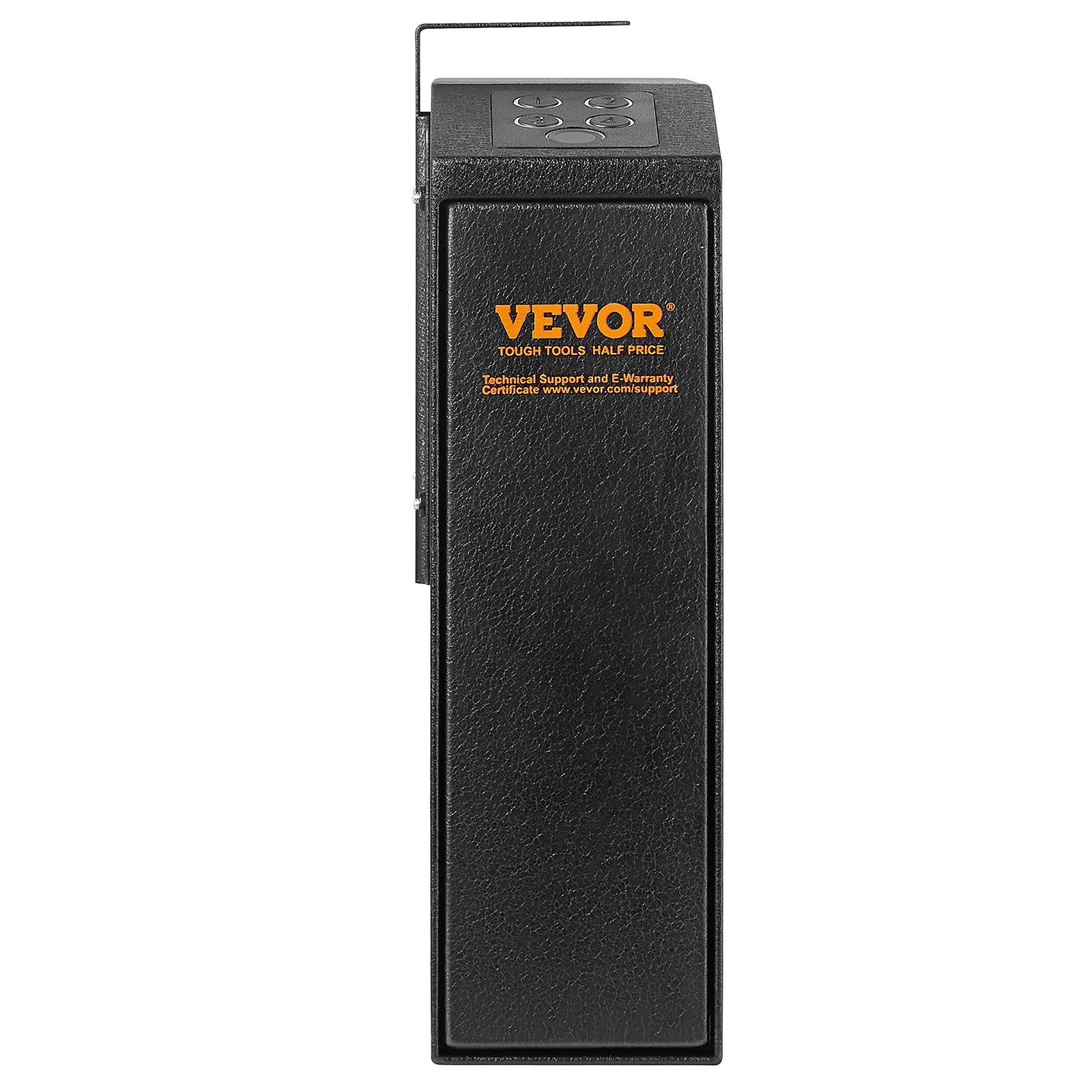 Biometric Mounted Gun Safe for 1 Pistol, Fingerprint, Password & Key Access