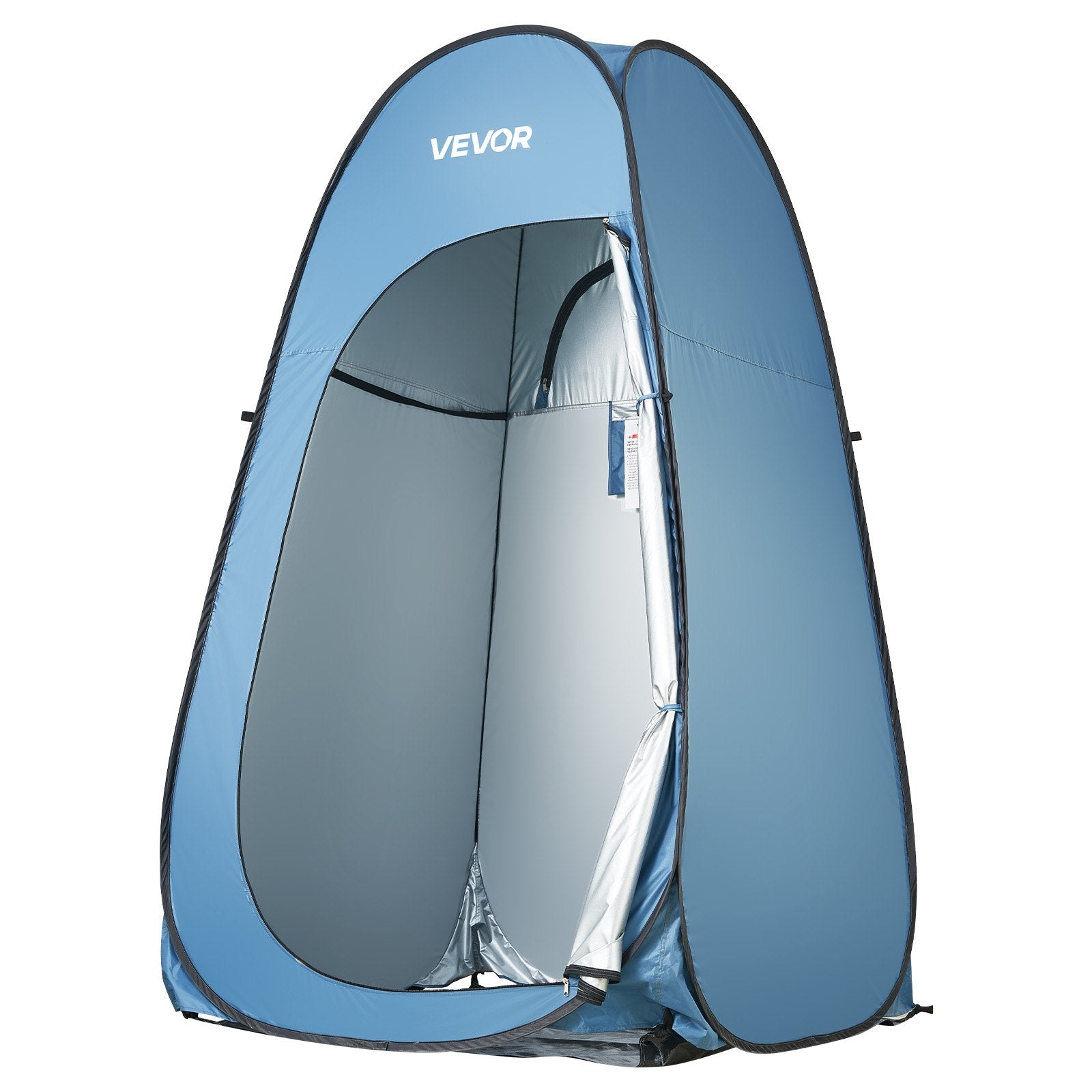Pop Up Shower Tent Instant Privacy Changing Room with Bag Stakes Ropes Carry Bag