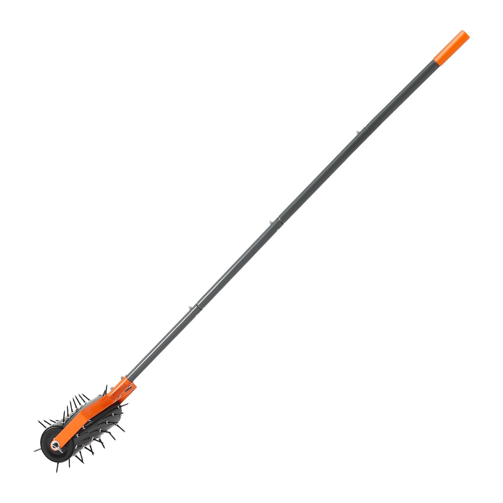 Manual Rolling Lawn Aerator Spike Tool Push Roller Heavy Duty Yard