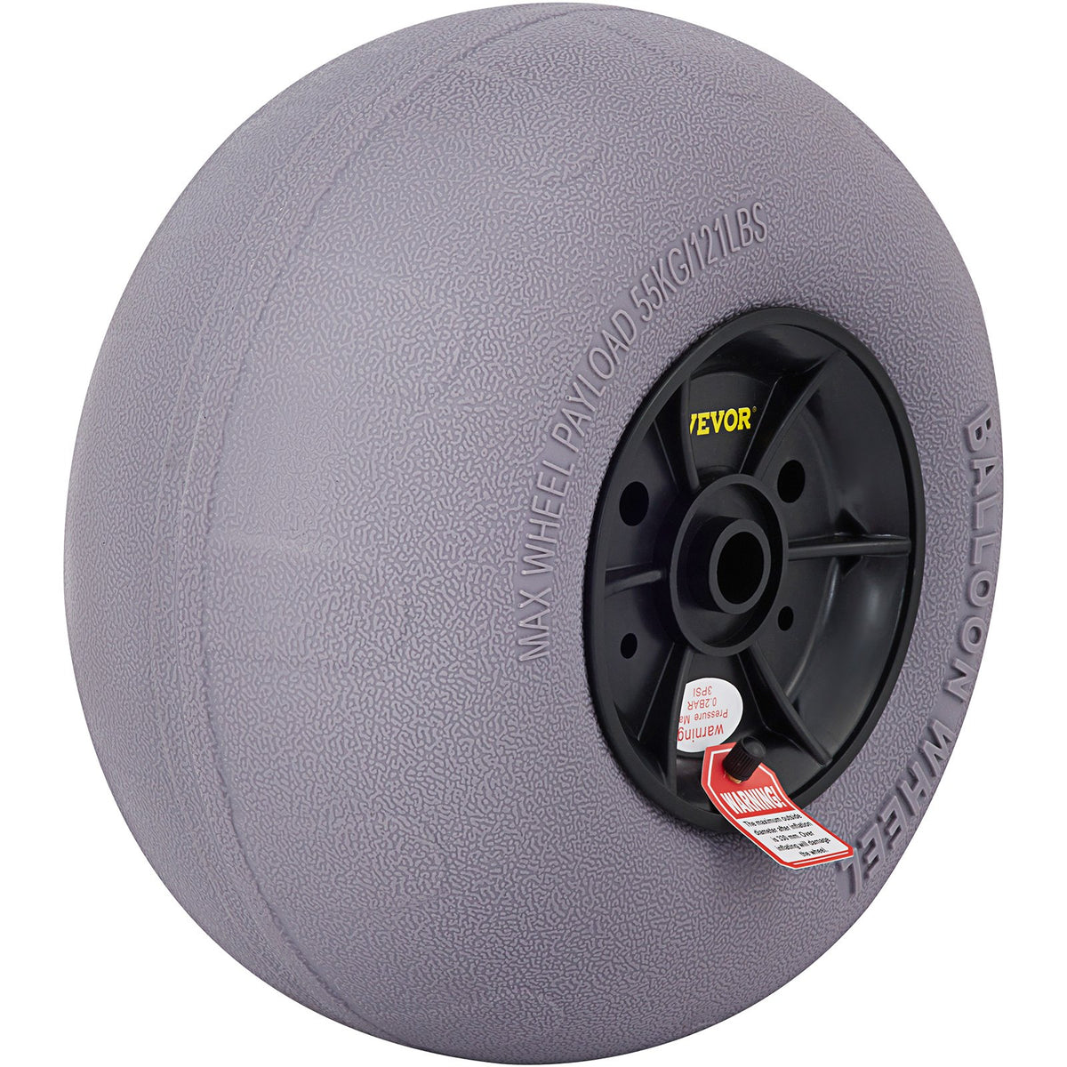 Balloon Beach Wheels Replacement 13" TPU Tires 121lbs Load Capacity