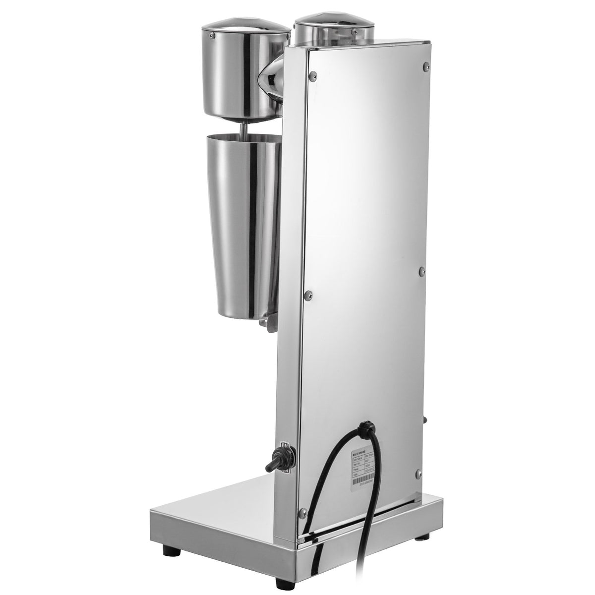 Double Head Milkshake Maker 360W Stainless Steel 2 Speed Mixer