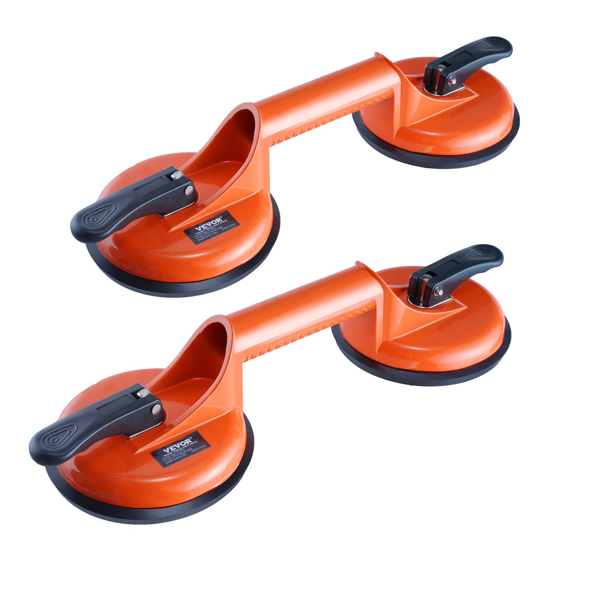 Glass Suction Cup 2-Pack 119mm 150KG Aluminum Handle Lifter Glass and Panels