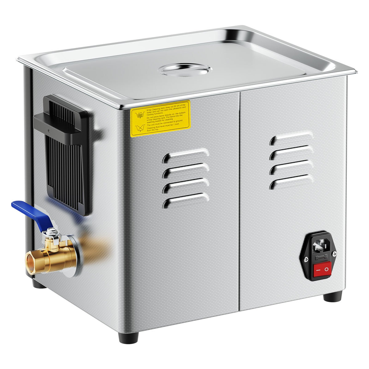 10L Ultrasonic Cleaner Digital Stainless Steel 40kHz for Jewelry Watches Coins