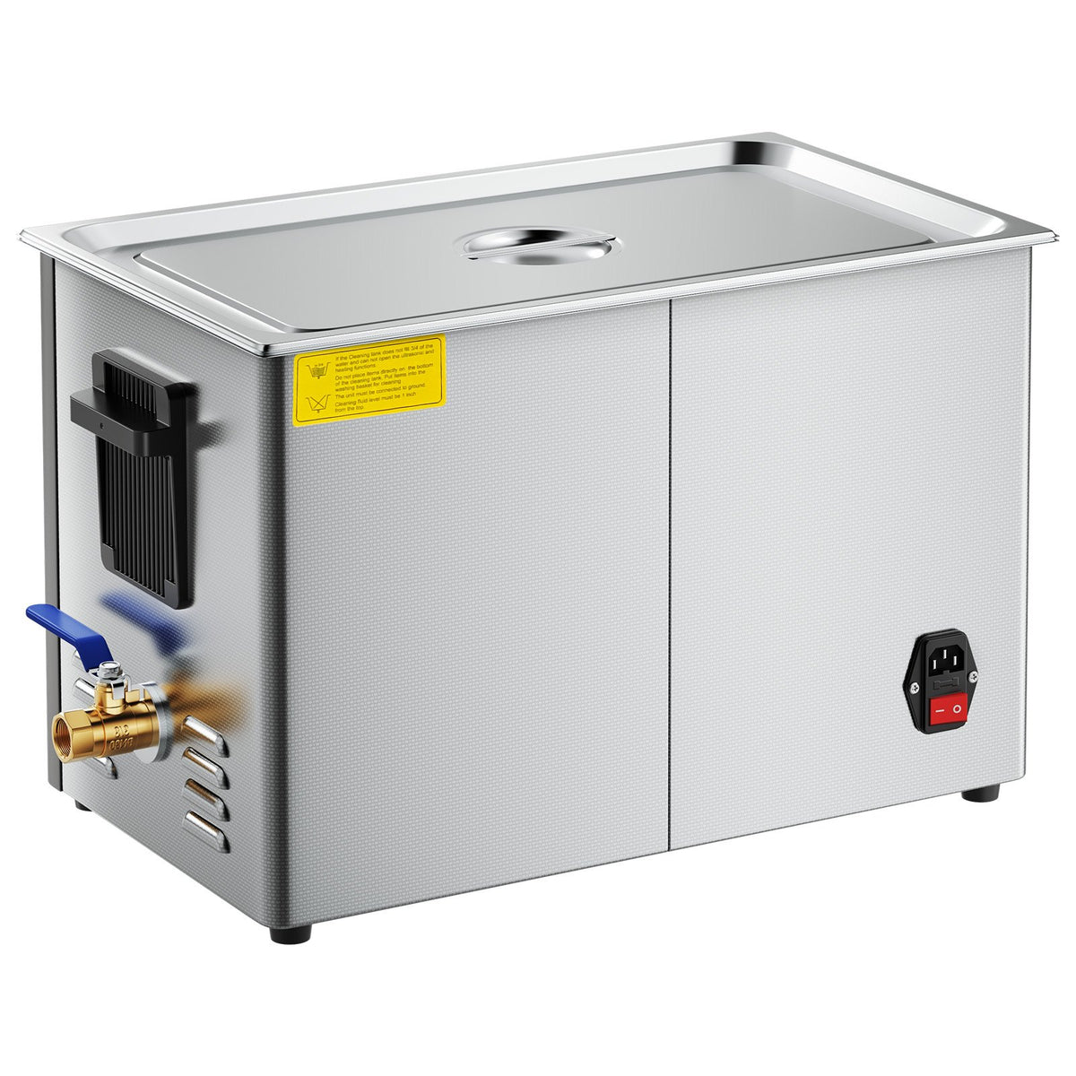 30L Ultrasonic Cleaner 480W 40kHz Stainless Steel Digital Parts Cleaner