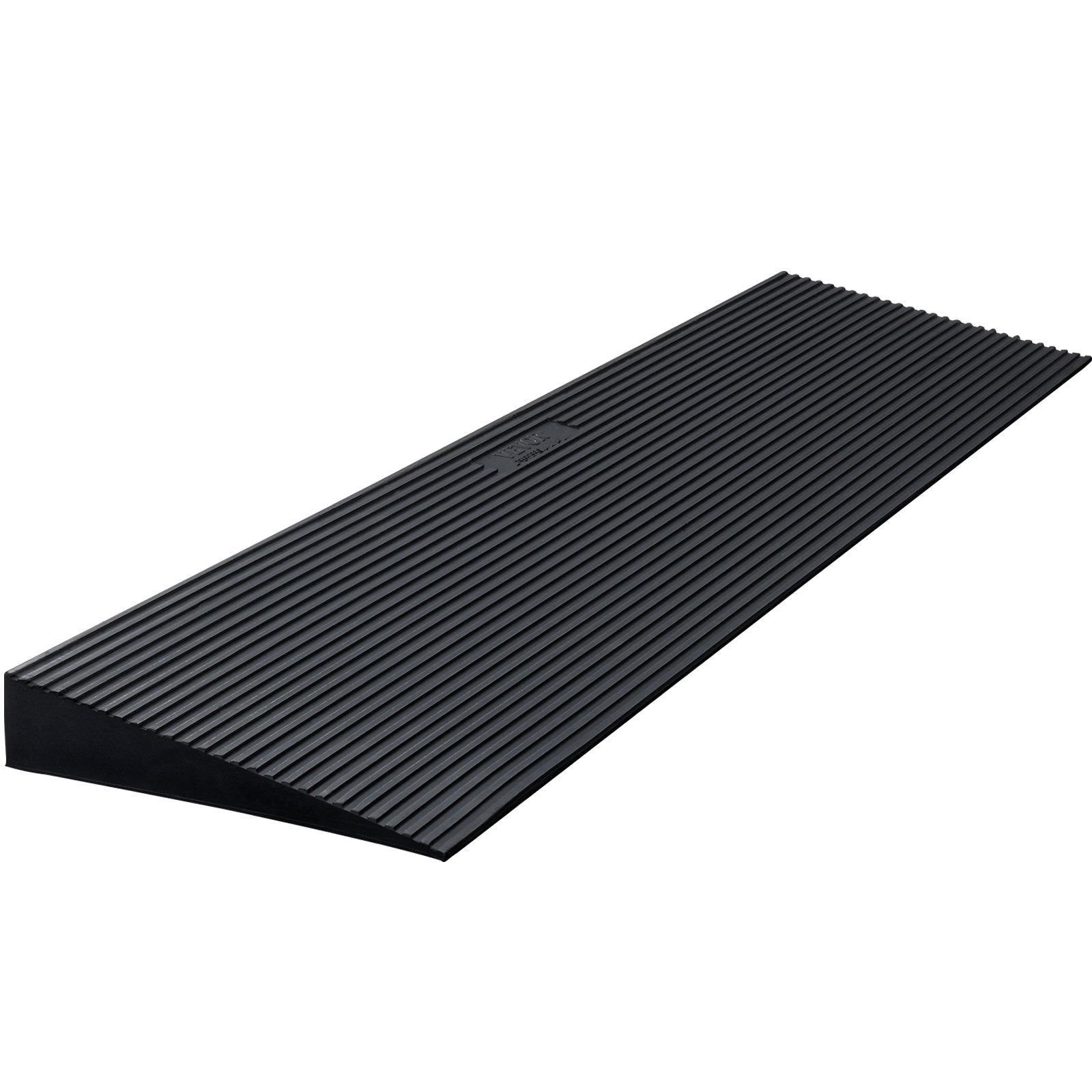 4cm Rise Cuttable Threshold Ramp 90cm Wide NonSlip Rubber with Double-Sided Tape