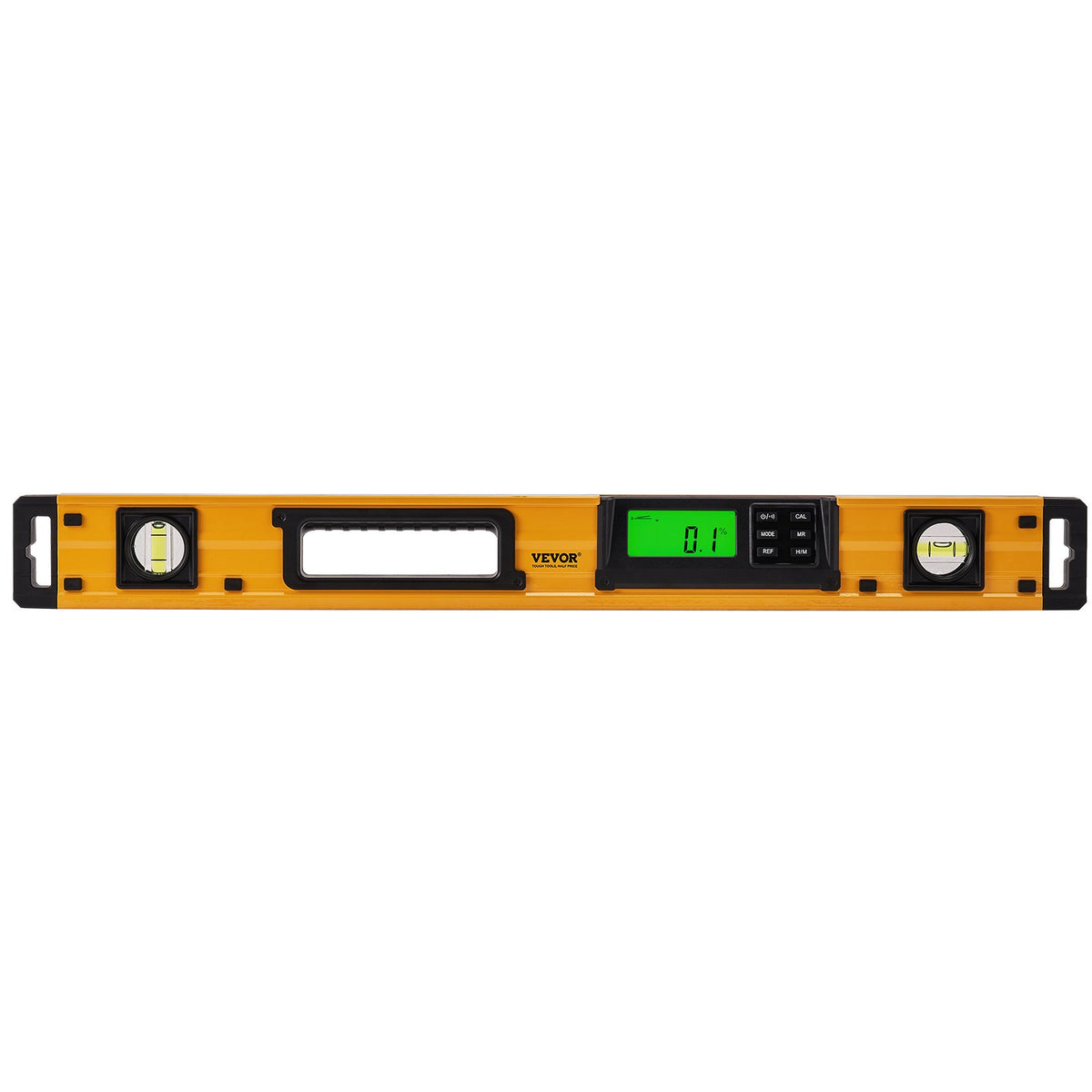 Magnetic Torpedo Level 24 Inch LED Backlit Aluminum Alloy Bubble Vials Window