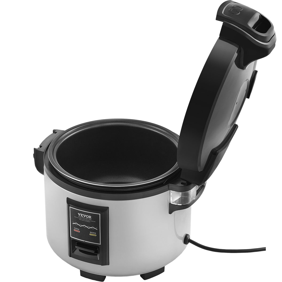 Commercial Rice Cooker 70-Cup 15L, Large Nonstick Cooker with Warmer & Paddle
