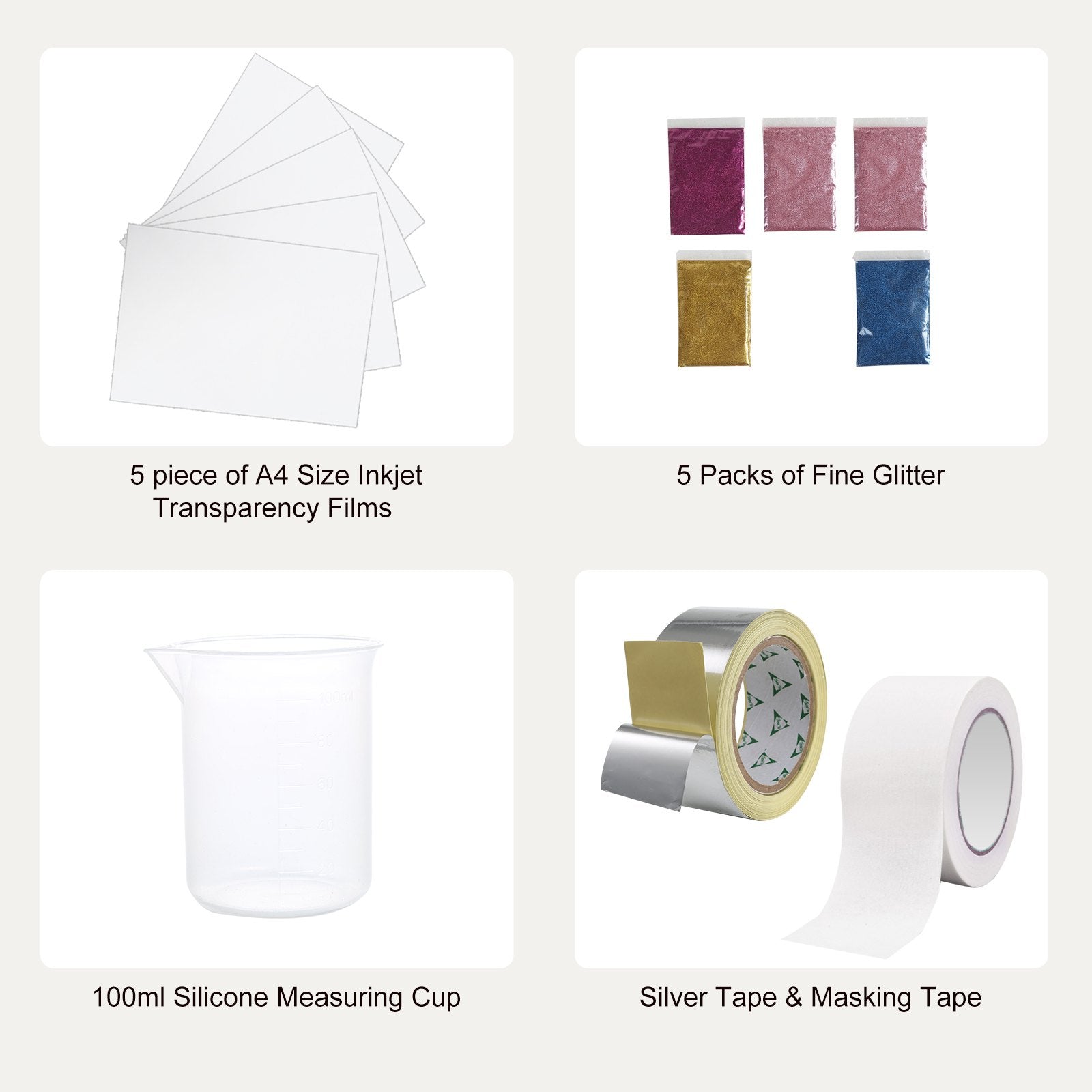 Screen Printing Kit 3 Piece Aluminum Frames 25x36 20x30 15x25cm 110 Mesh