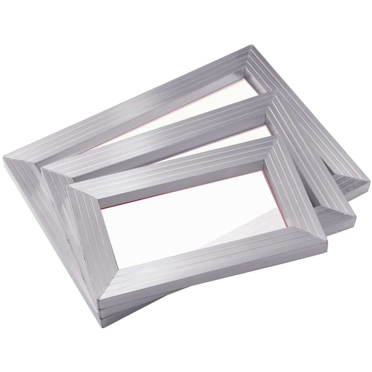 Screen Printing Kit 3 Piece Aluminum Frames 25x36 20x30 15x25cm 110 Mesh