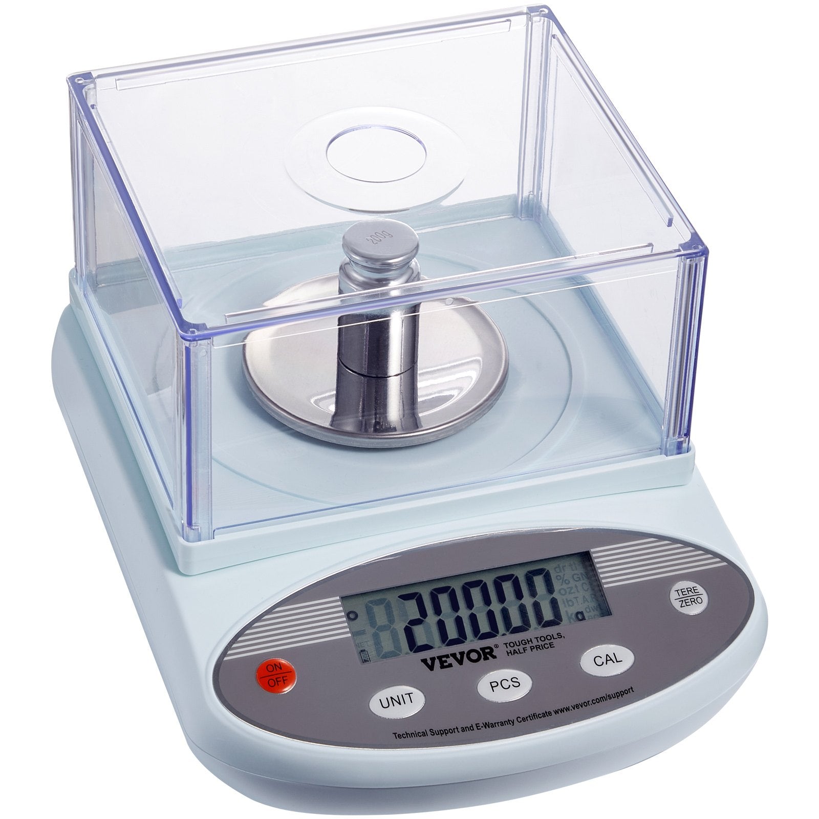 High Precision Digital Analytical Balance Lab Weighing Scale 0.001g–0.01g LCD