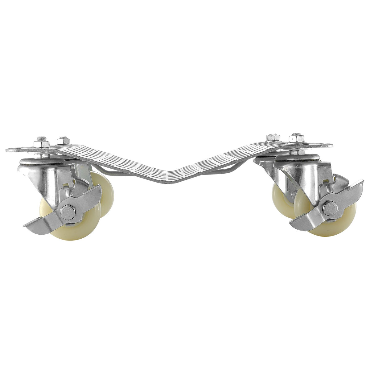 2PCS Tire Wheel Dollies 12x16in Platform with 3in Casters for Vehicle Repair