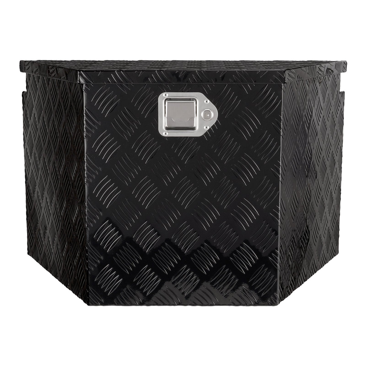 Aluminum Trailer Tongue Box, Heavy Duty Tool Chest with Lock for Truck & RV