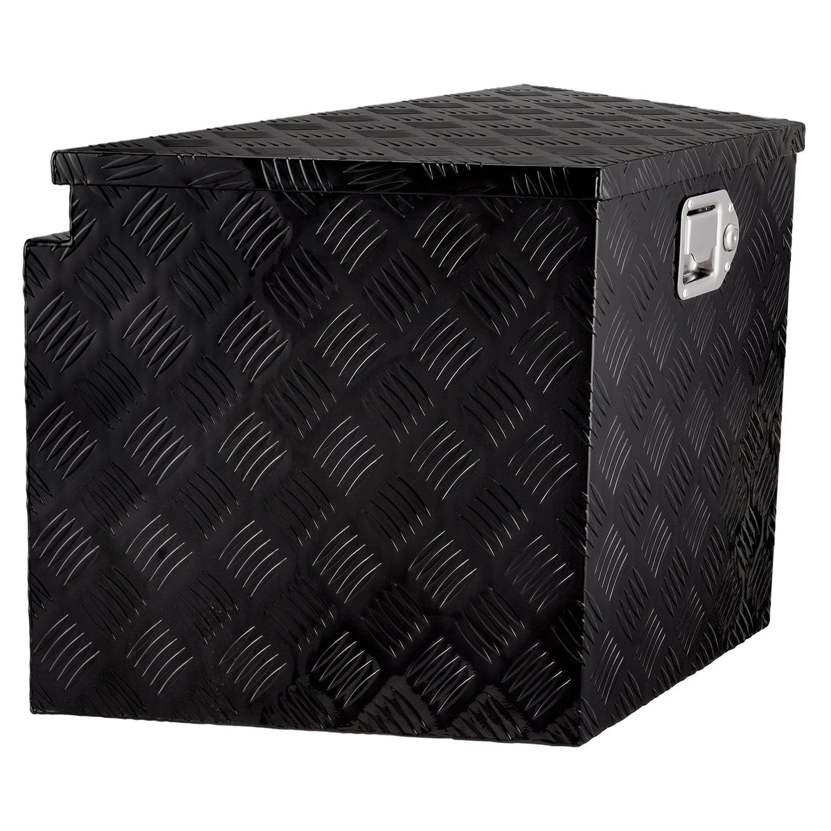 Aluminum Trailer Tongue Box, Heavy Duty Tool Chest with Lock for Truck & RV