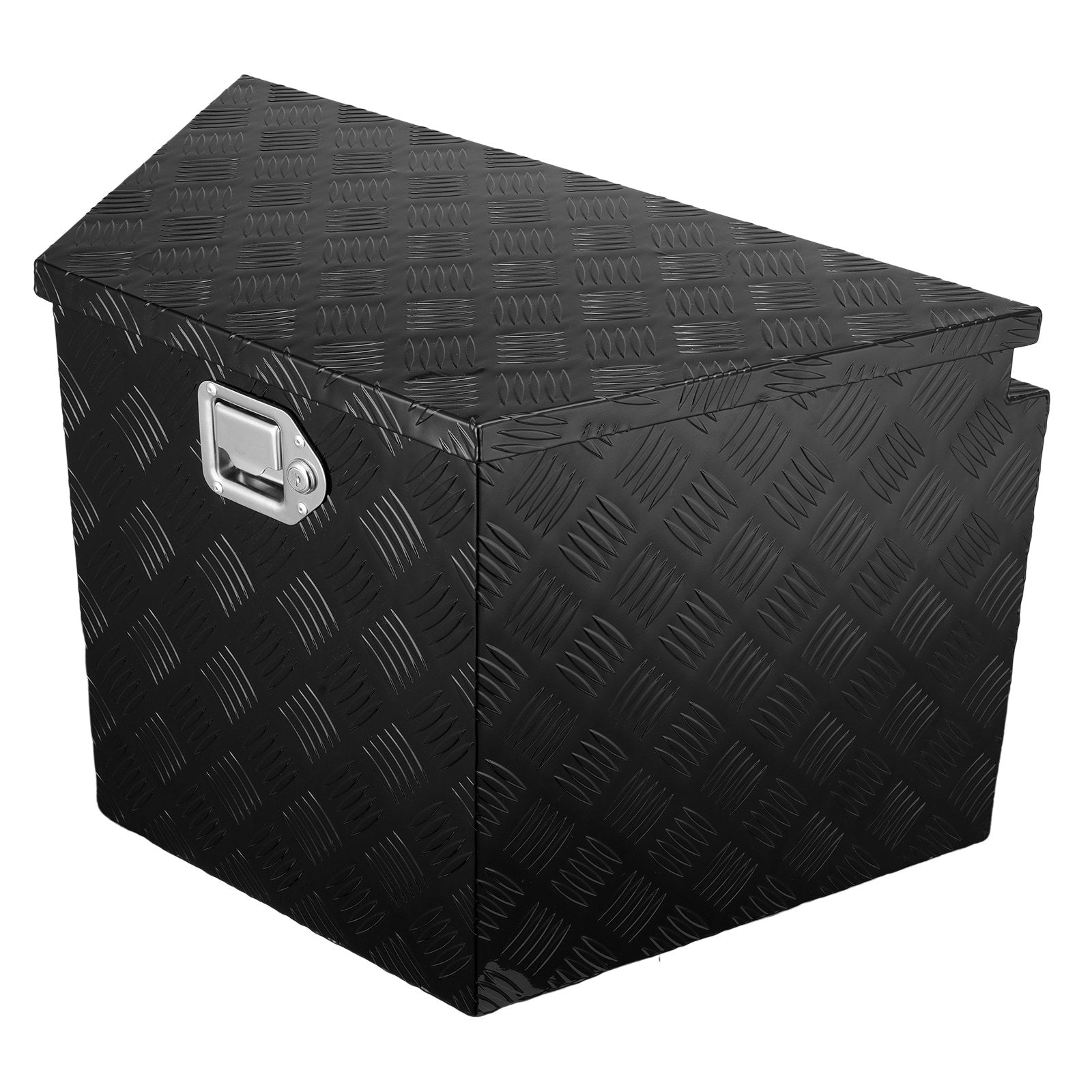 Aluminum Trailer Tongue Box, Heavy Duty Tool Chest with Lock for Truck & RV