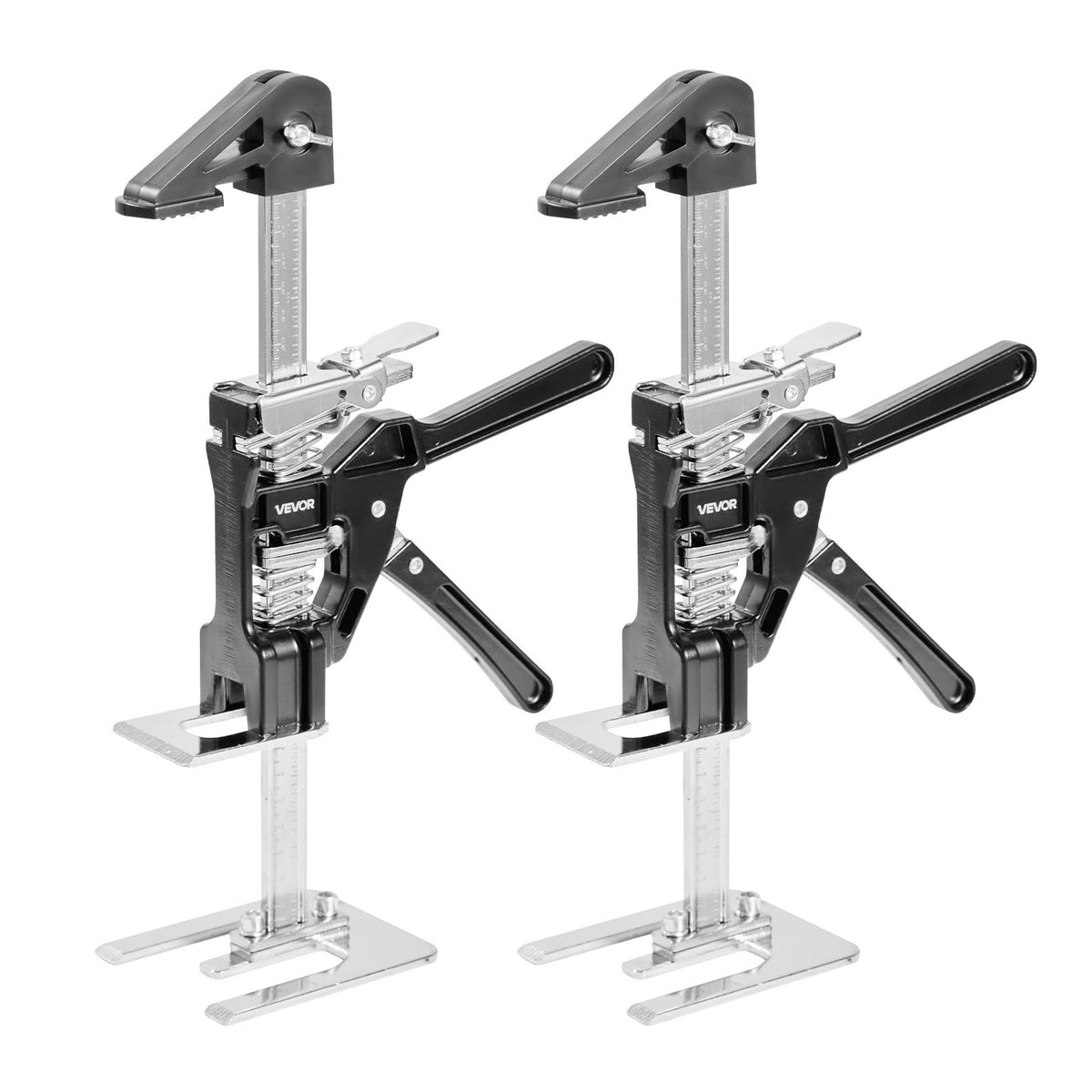 Labor Saving Arm Jack 2 PCS 200kg Lifting Metal Hand Jack Black