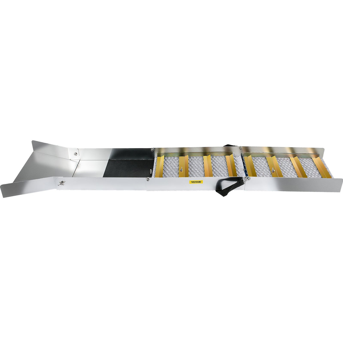Folding Aluminum Alloy Sluice Box 50in Lightweight Portable Gold Panning