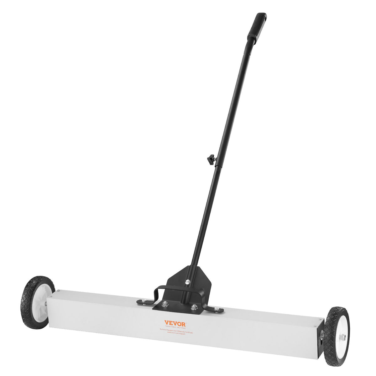 24.9 kg Rolling Magnetic Sweeper, Push-Type with Wheels and Telescoping Handle