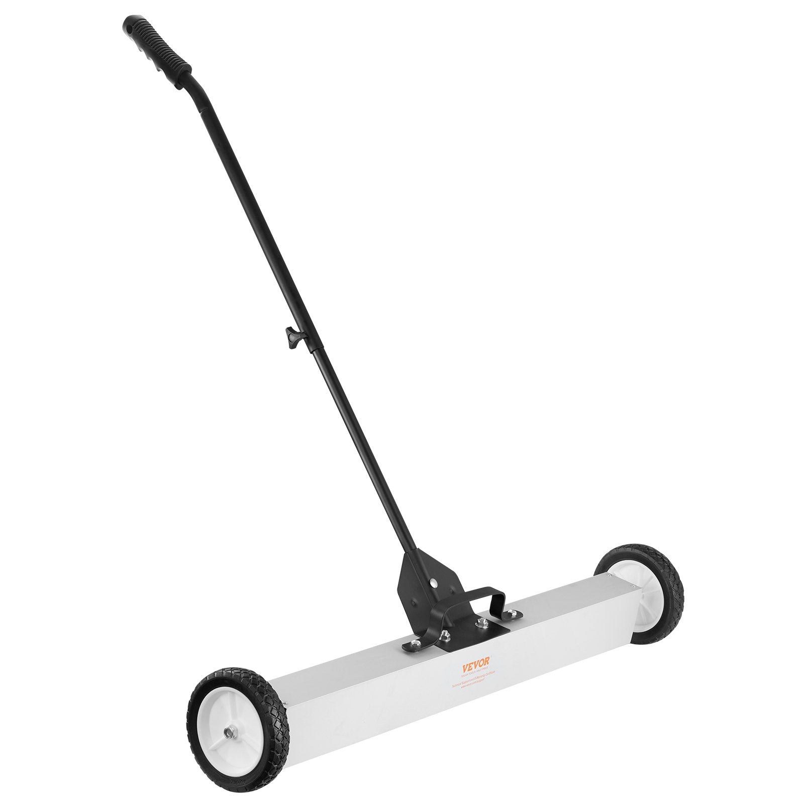 24.9 kg Rolling Magnetic Sweeper, Push-Type with Wheels and Telescoping Handle
