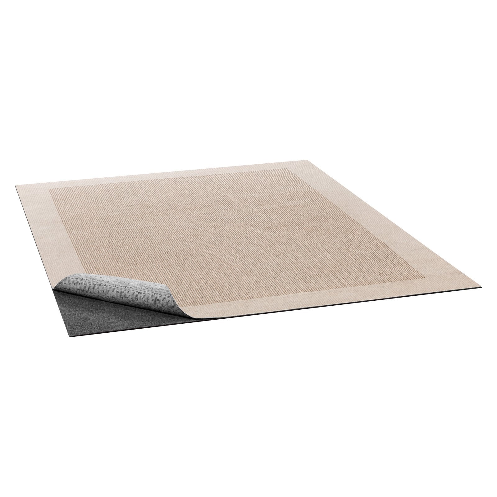 Non-Slip Rug Pad Carpet Underlay with Felt Cushion & Rubber Gripper