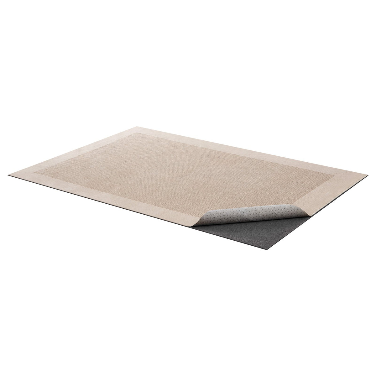 Non-Slip Rug Pad Carpet Underlay with Felt Cushion & Rubber Gripper