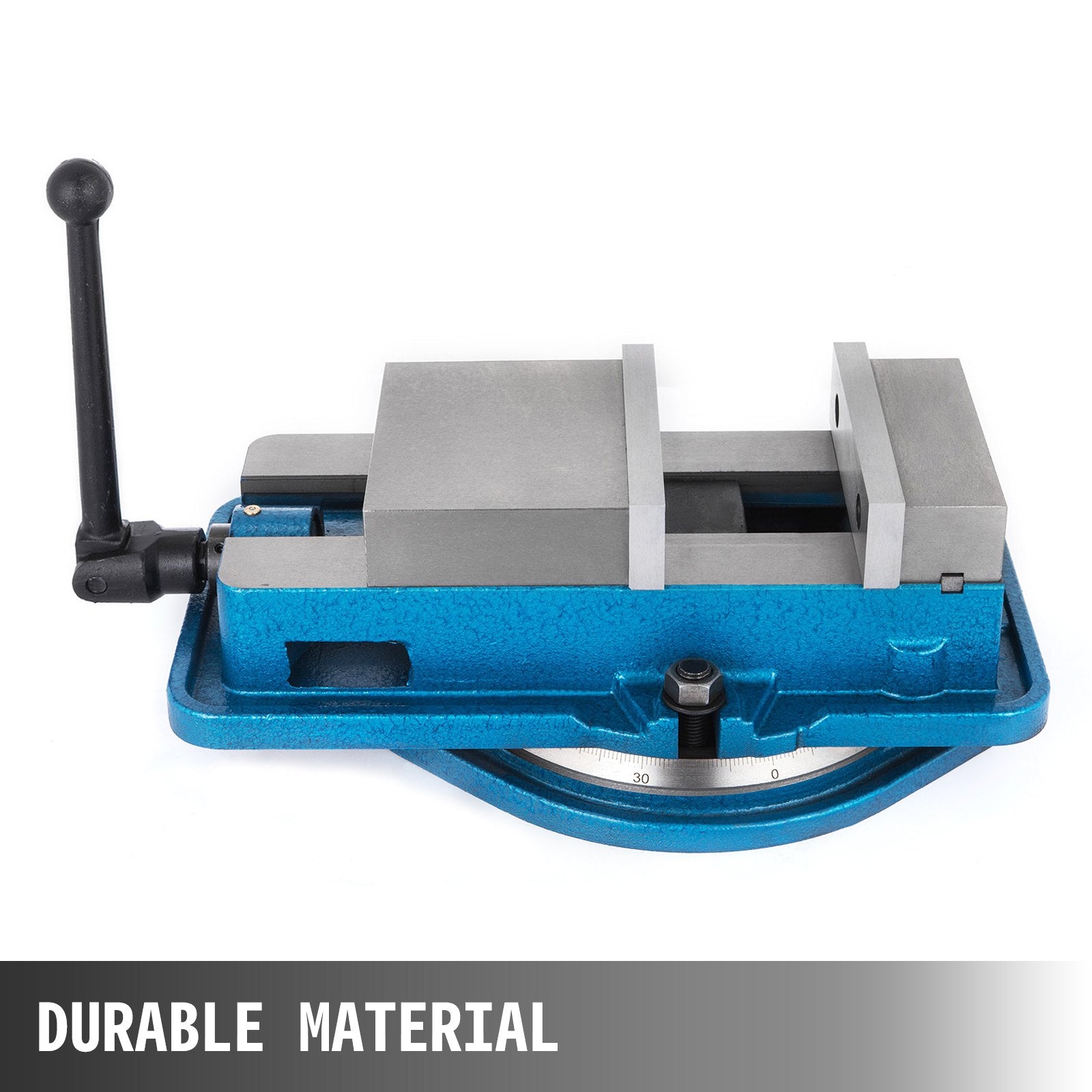 3 Inch Heavy Duty Milling Vice Bench Clamp with 360° Swiveling Base CNC Vice