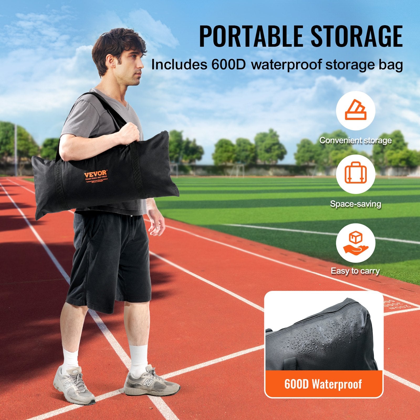7x4 ft I Screen Baseball & Softball Safety Screen with Carry Bag & Ground Stakes