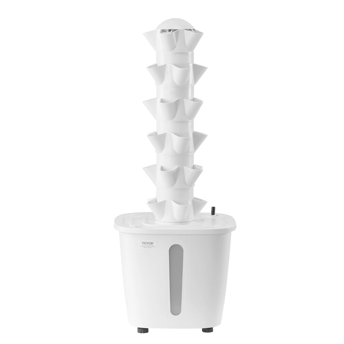 Hydroponic Growing System, 30 Pods 6-Tier Vertical Tower with Pump and Timer