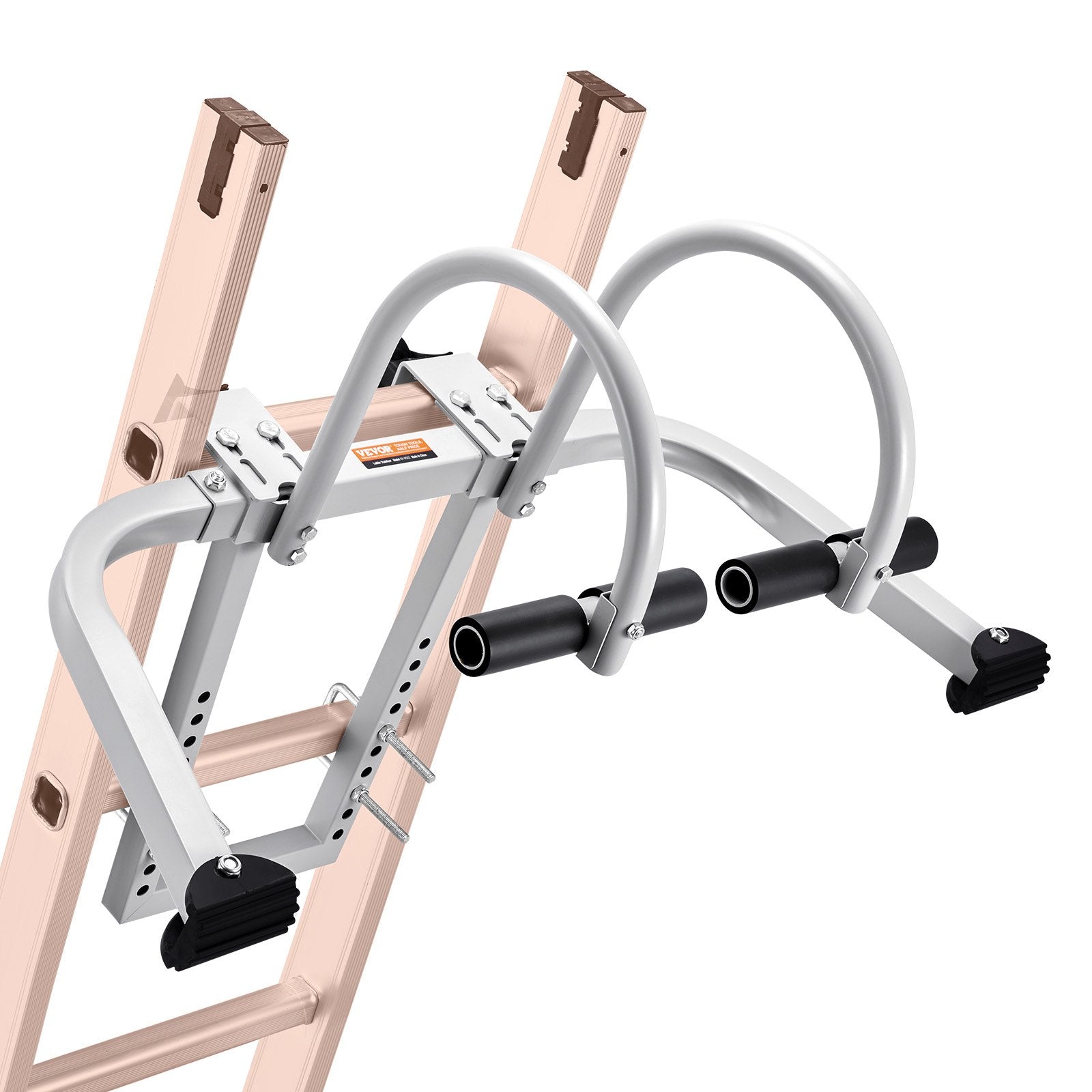 1. 2-in-1 Ladder Standoff & Stabilizer, Steel T-Bar for Roof Access