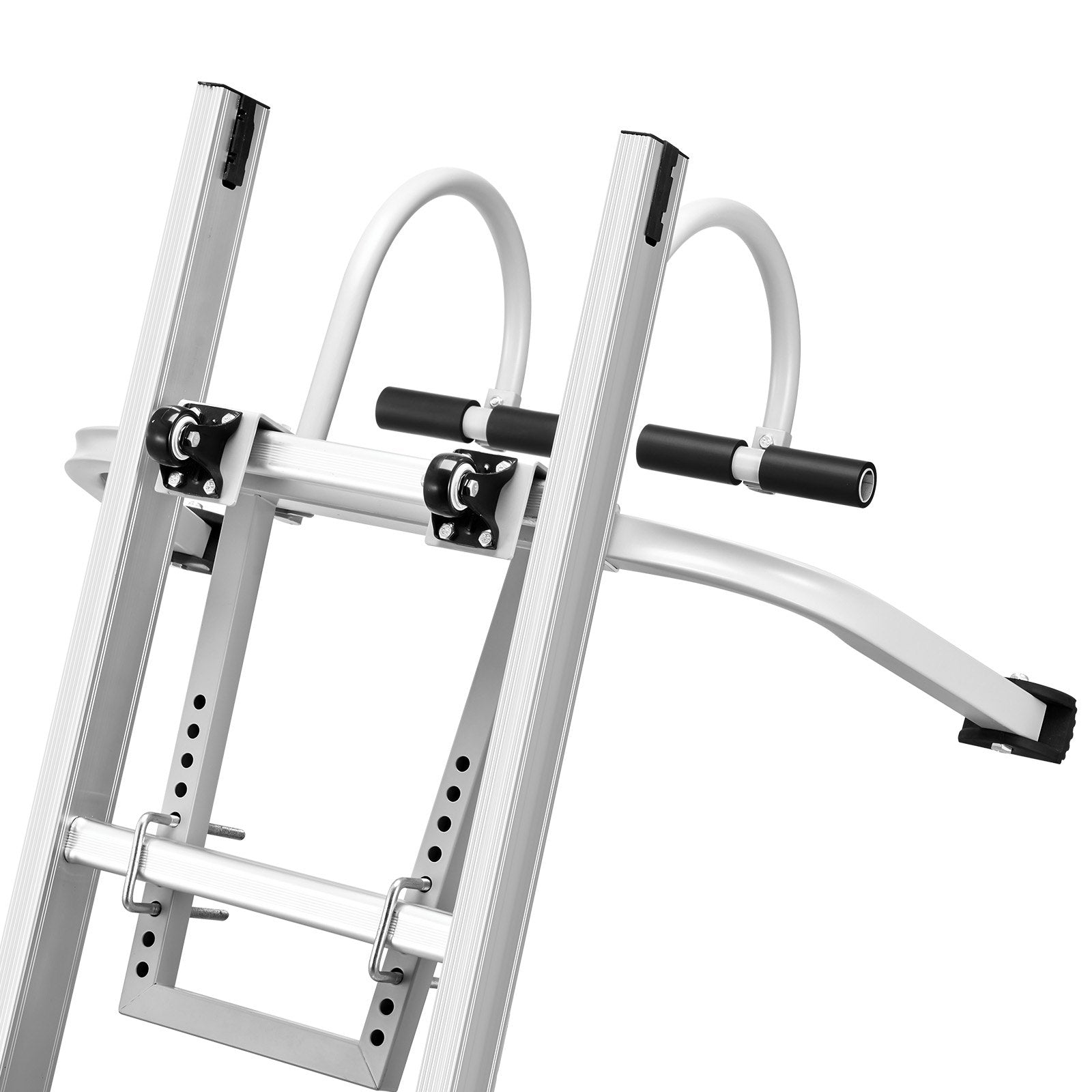 1. 2-in-1 Ladder Standoff & Stabilizer, Steel T-Bar for Roof Access