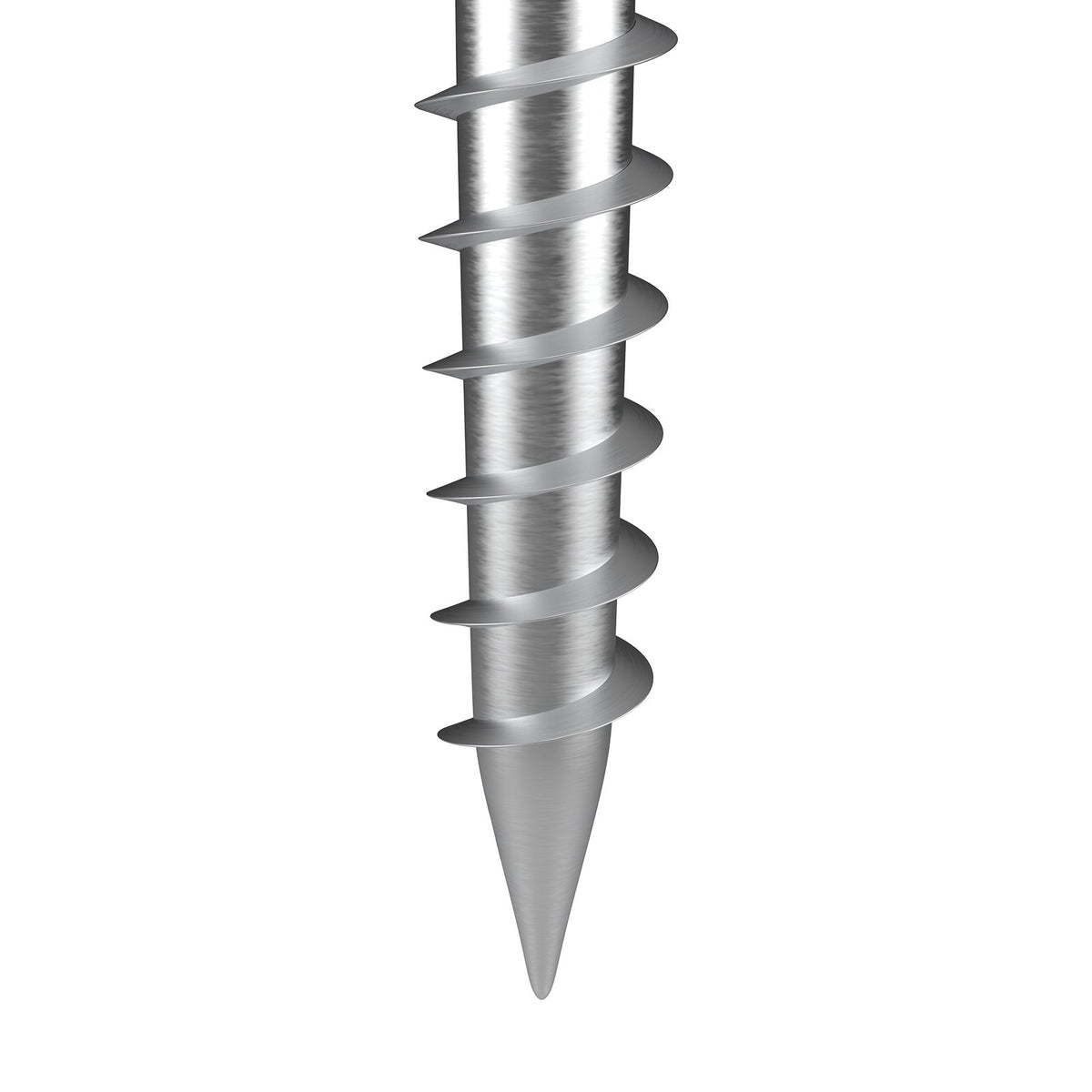 No Dig Ground Anchor 1-Pack 10x7x70cm U-Shape Steel Post Holder with Lag Bolts