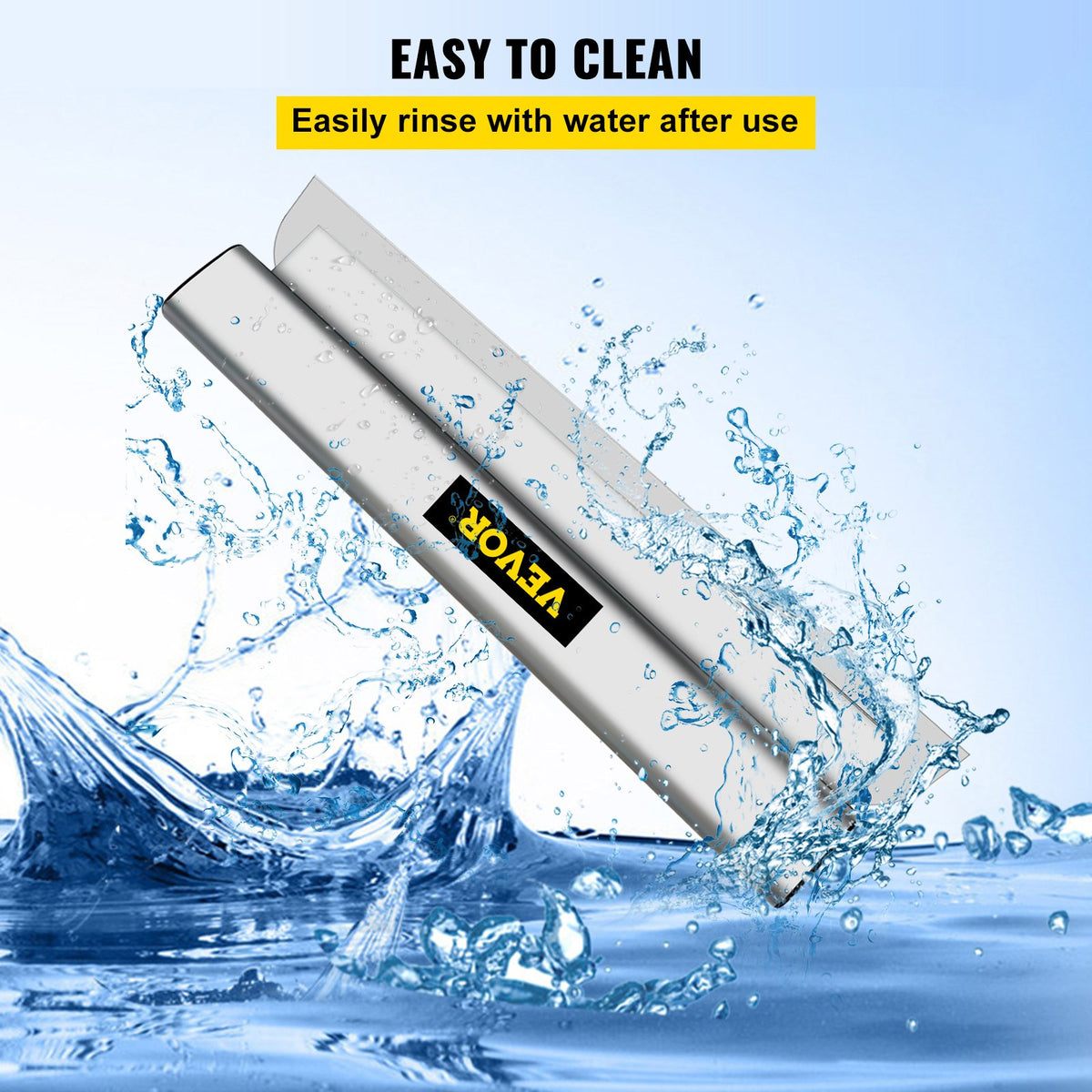 Drywall Skimming Blade Putty Knife 24inch Stainless Steel Finishing Tool