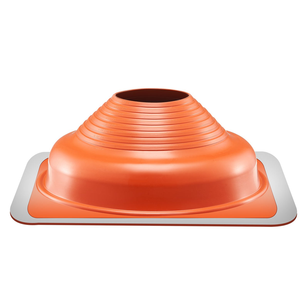 2 PCs Roof Pipe Flashing Boots, Flexible Silicone Pipe Flashing 160-300mm Red