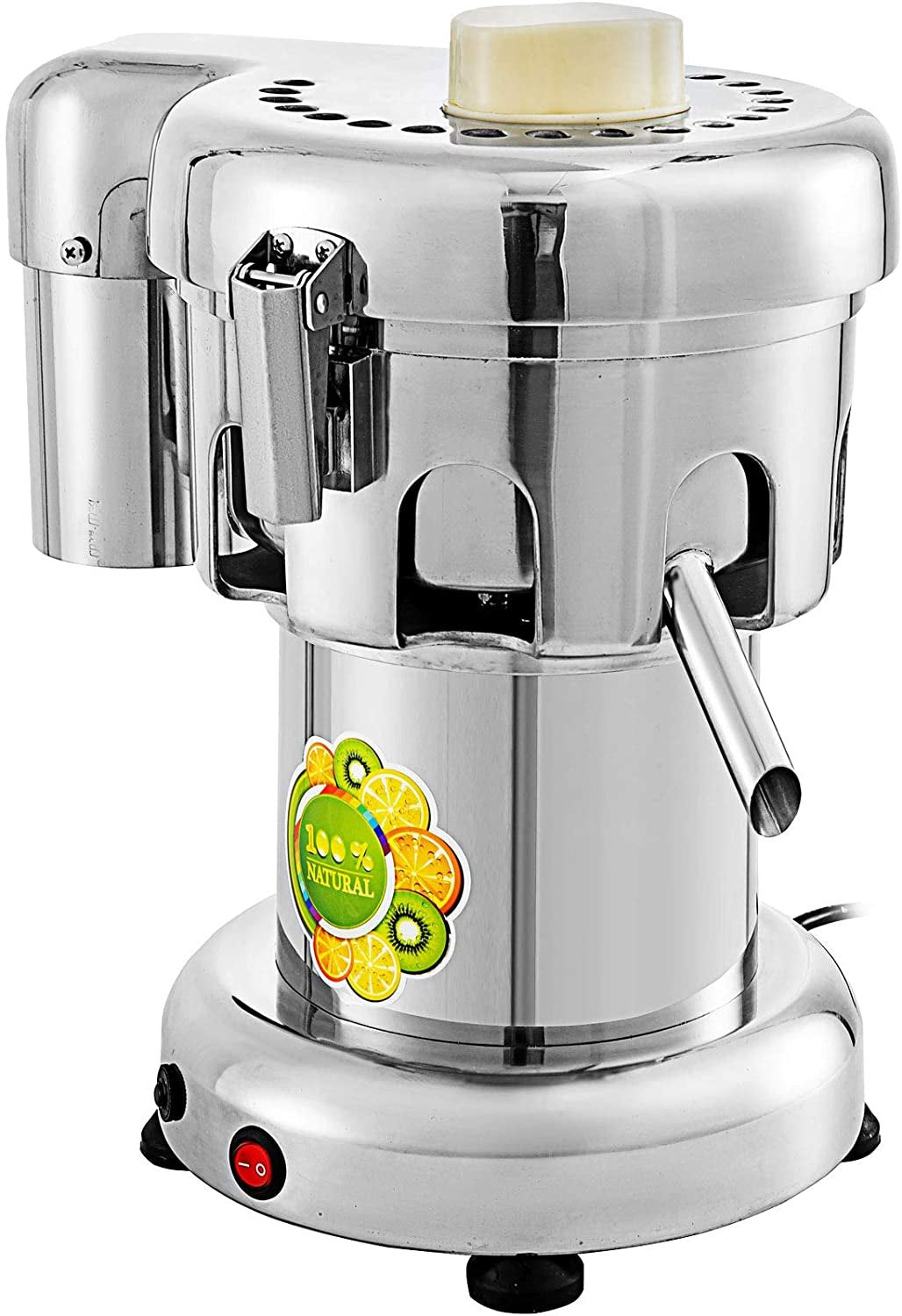Juice Extractor 370W Commercial 176lbs/hr Stainless Steel Centrifugal Juicer