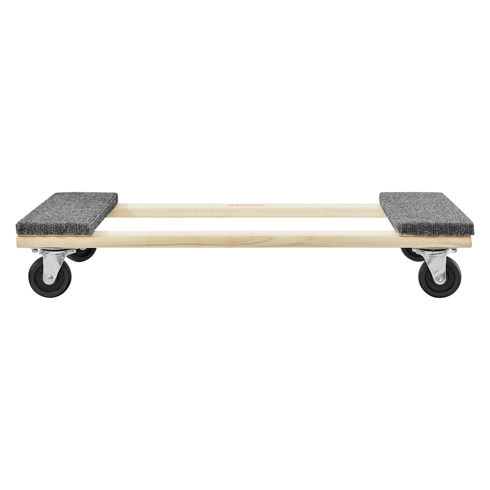 Furniture Dolly Heavy Duty Hardwood Moving Cart 4 Swivel Casters 454kg