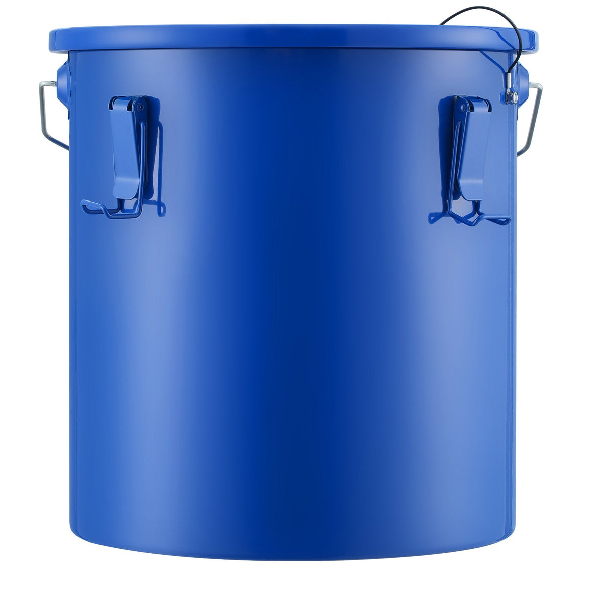 22.7L Fryer Grease Bucket Carbon Steel Oil Disposal Caddy with Lid Filter Bag