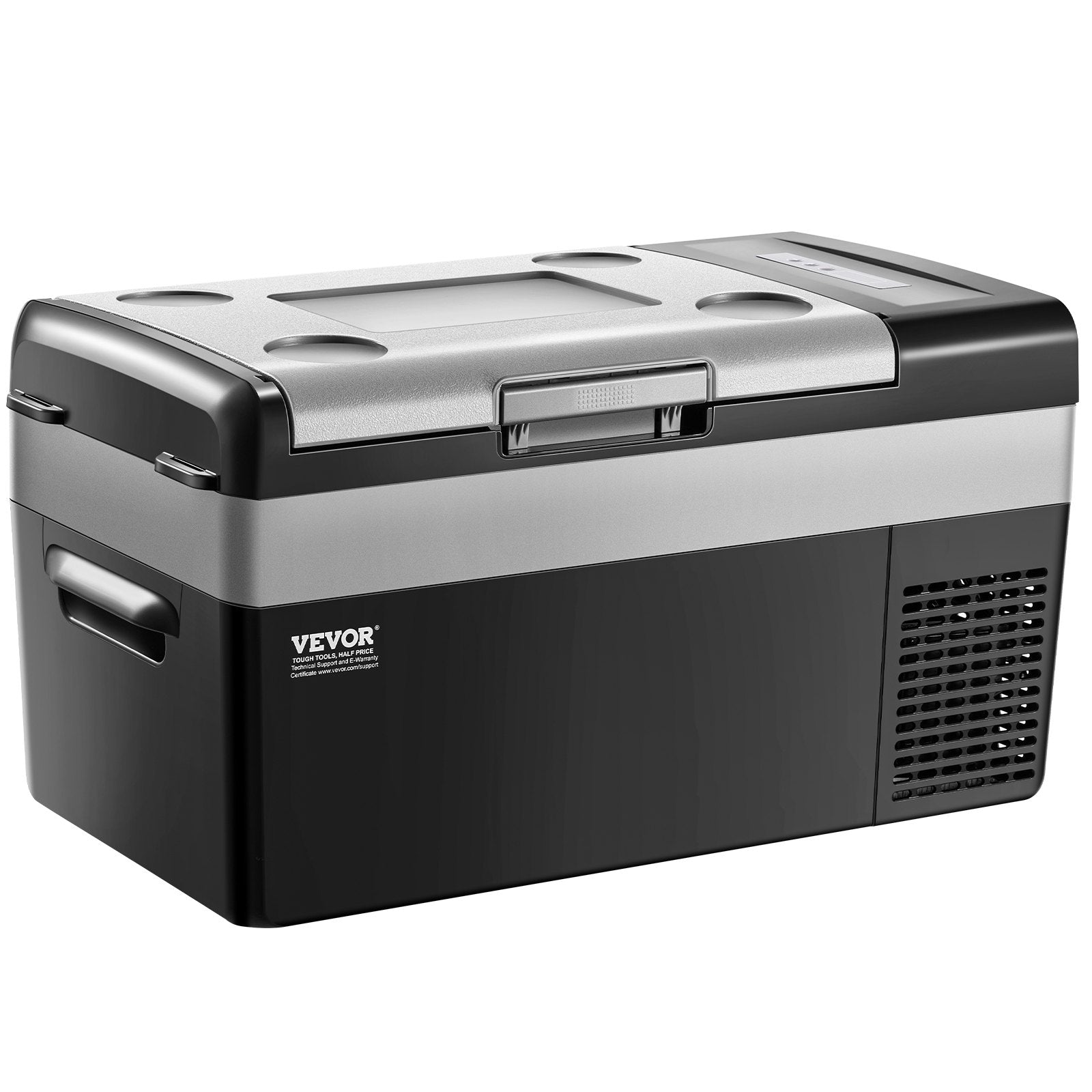 Portable Car Refrigerator 20L 12V/24V/100-240V Single Zone Freezer -20℃ to 20℃