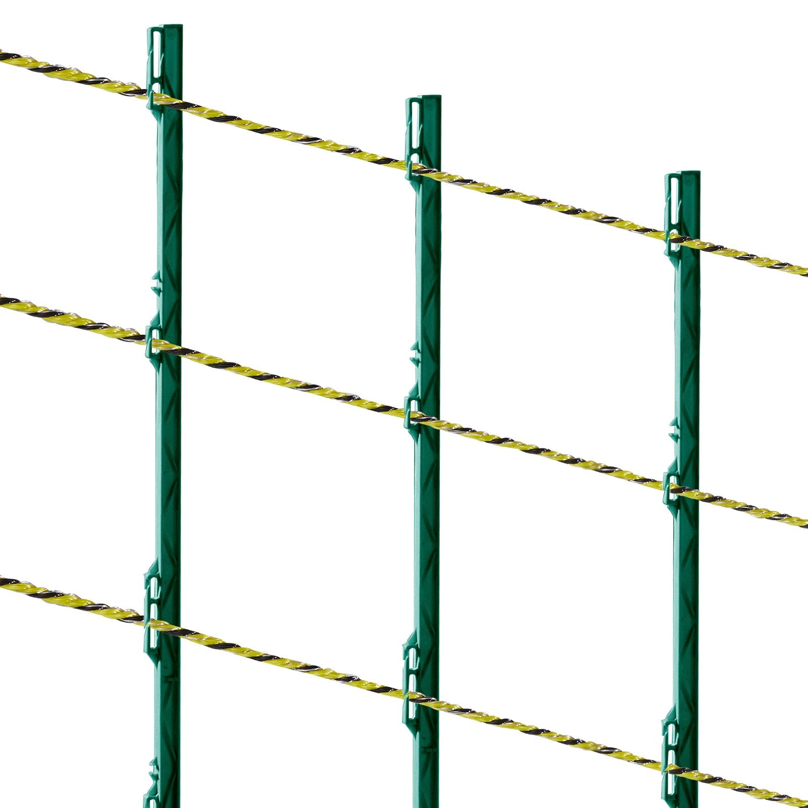 Electric Fence Wire 3366Ft 1026M Polywire 1/8in 6 Steel Strands UV Resistant